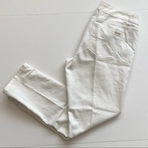 White House Black Market slim ankle jeans. White size 10R